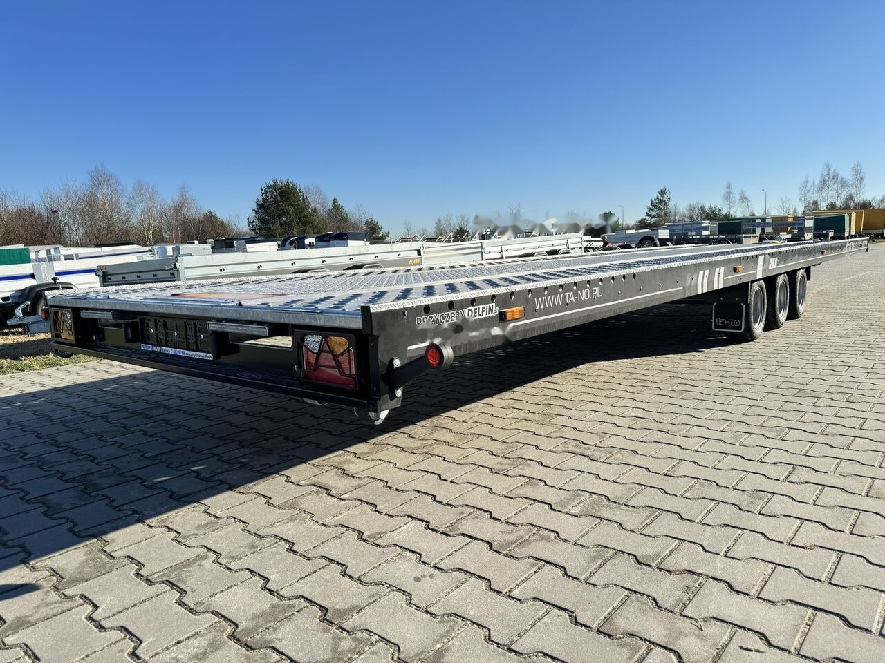 Leasing of TA-NO TRIO 35.85 FT PREMIUM trailer for 2 cars black coated TA-NO TRIO 35.85 FT PREMIUM trailer for 2 cars black coated: picture 25