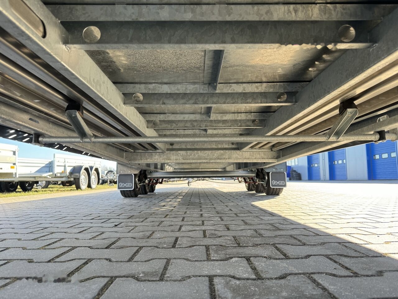 Leasing of TA-NO TRIO 35.85 FT PREMIUM trailer for 2 cars black coated TA-NO TRIO 35.85 FT PREMIUM trailer for 2 cars black coated: picture 27