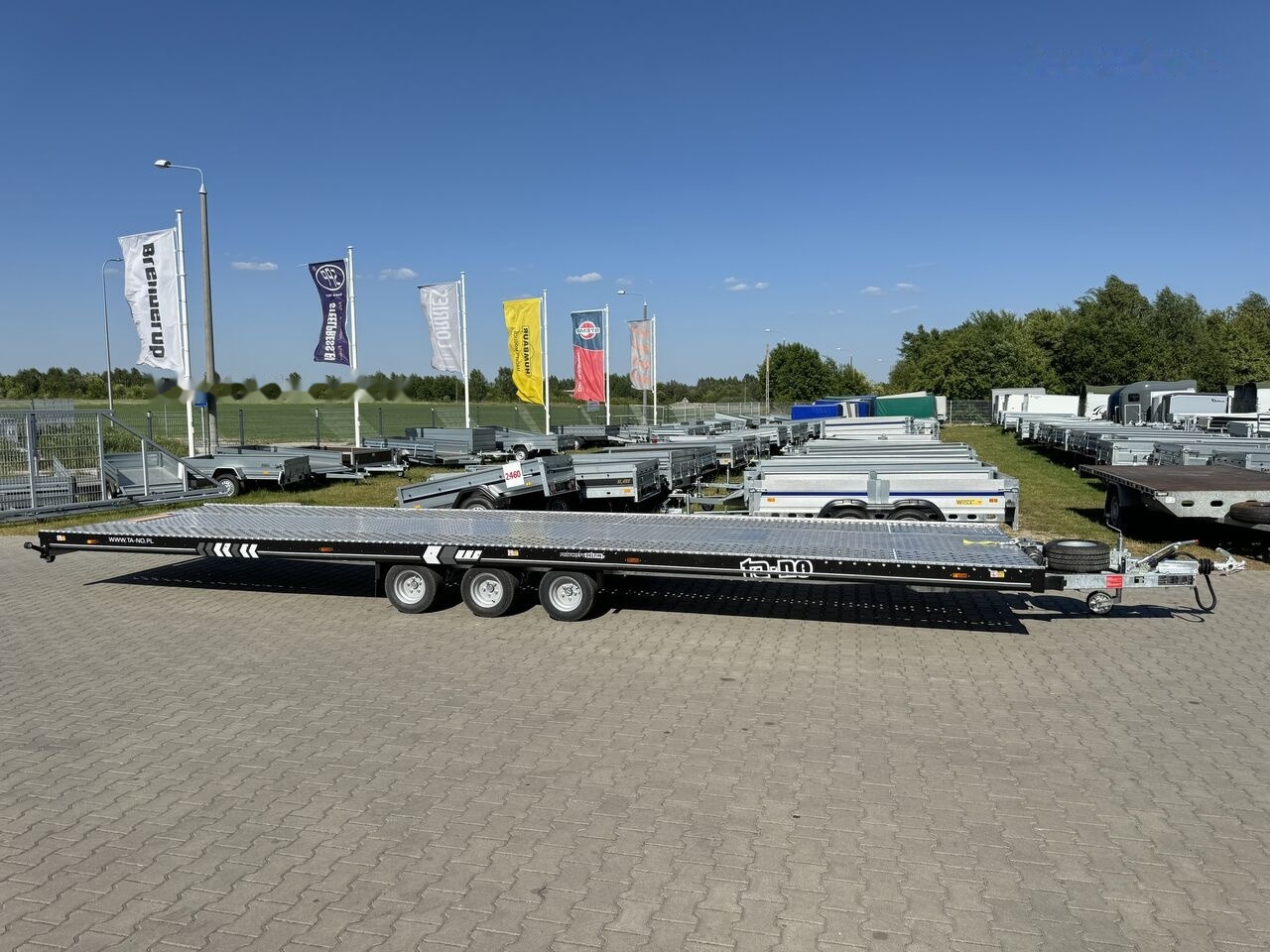 Leasing of TA-NO TRIO 35.85 FT PREMIUM trailer for 2 cars black coated TA-NO TRIO 35.85 FT PREMIUM trailer for 2 cars black coated: picture 7