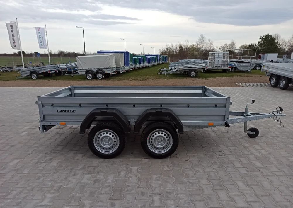 New Dropside/ Flatbed trailer ZASŁAW 265T | 265 x 132 / 750 kg/ 2 osie / lekka przyczepa skrzyniowa: picture 17