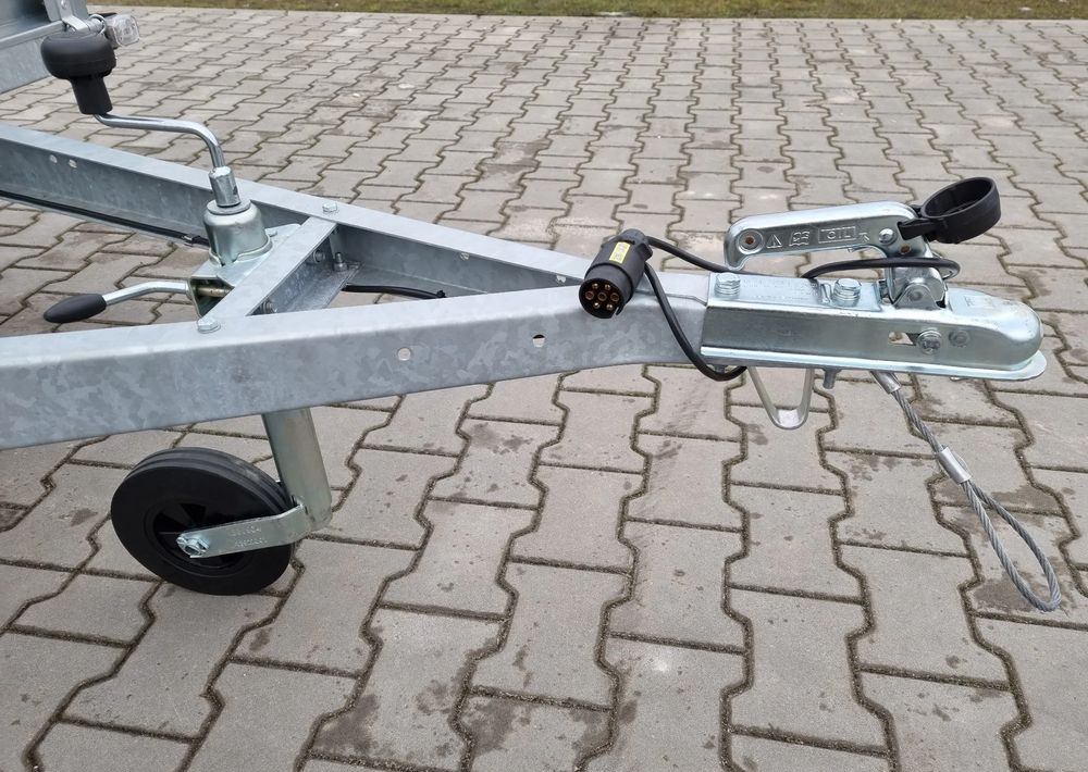 New Dropside/ Flatbed trailer ZASŁAW 265T | 265 x 132 / 750 kg/ 2 osie / lekka przyczepa skrzyniowa: picture 12