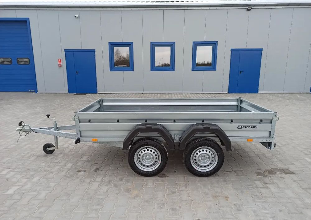 New Dropside/ Flatbed trailer ZASŁAW 265T | 265 x 132 / 750 kg/ 2 osie / lekka przyczepa skrzyniowa: picture 18