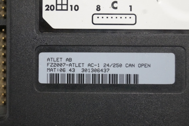 Atlet FZ2007 | AC-I converter FZ 2007 - Atlet AC-I 24/250 can opensn. 06 43 3013 - ECU for Material handling equipment: picture 2 Atlet FZ2007 | AC-I converter FZ 2007 - Atlet AC-I 24/250 can opensn. 06 43 3013 - ECU for Material handling equipment: picture 2