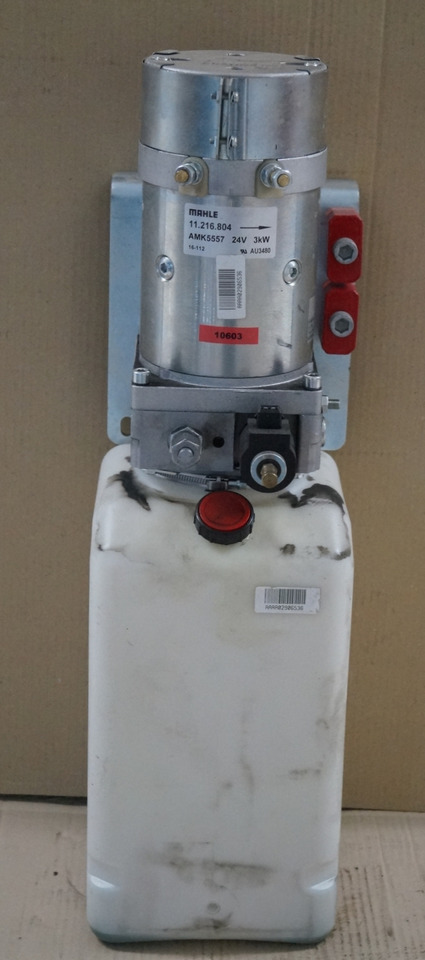 Jungheinrich 51003726 | Pumpmotor with tank 24V 3KW Mahle 11216804 for EKS110 ye - Hydraulic pump for Material handling equipment: picture 1 Jungheinrich 51003726 | Pumpmotor with tank 24V 3KW Mahle 11216804 for EKS110 ye - Hydraulic pump for Material handling equipment: picture 1