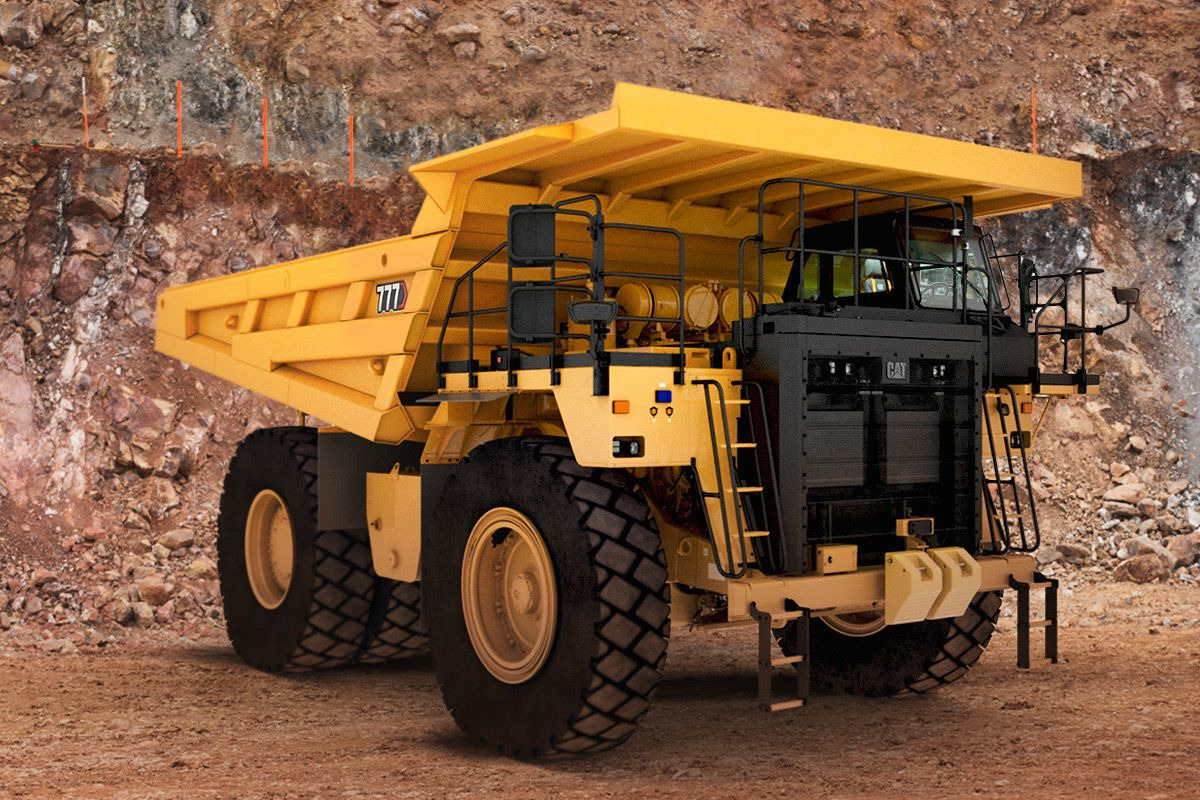 CATERPILLAR 777 - Rigid dumper/ Rock truck: picture 1 CATERPILLAR 777 - Rigid dumper/ Rock truck: picture 1