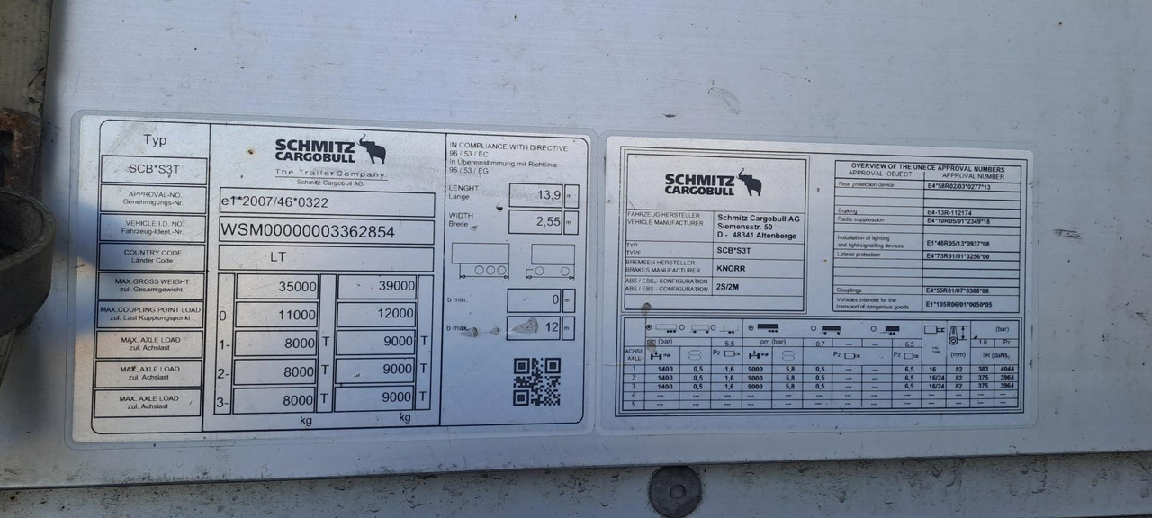 Curtainsider semi-trailer Schmitz Cargobull SCS24/L Varios: picture 11