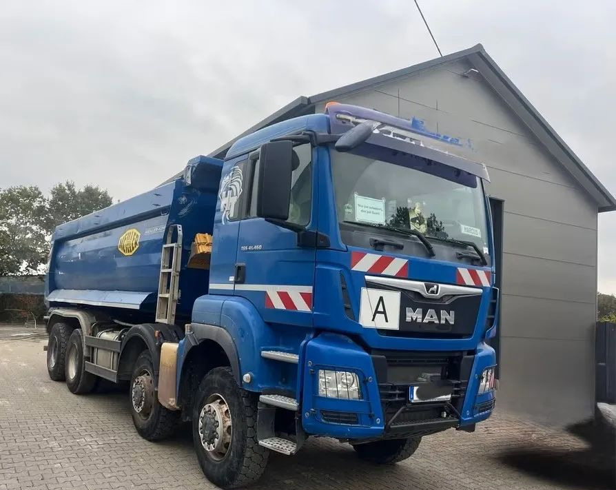 MAN TGS 41.460 8x8 • Meiller • Muldenkipper • Allrad • Euro 6d • Przebieg: 85 000 km - Tipper: picture 1 MAN TGS 41.460 8x8 • Meiller • Muldenkipper • Allrad • Euro 6d • Przebieg: 85 000 km - Tipper: picture 1