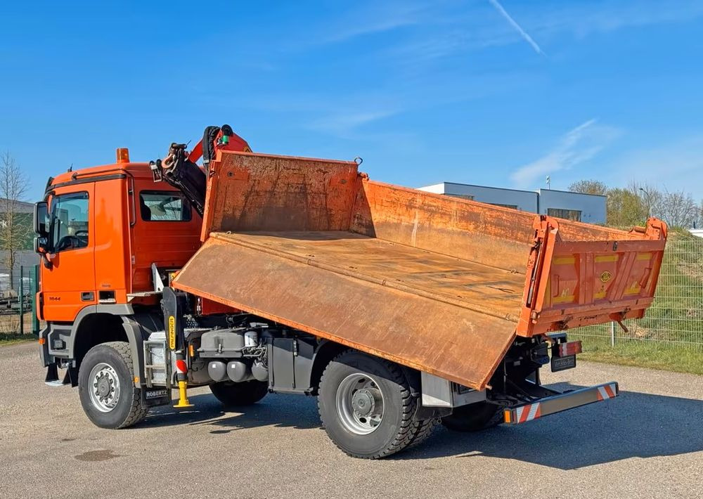 Mercedes-Benz 1844 4x4 | Wywrotka 3-stronna Meiller | Bordmatik | HDS Palfinger PK16001K - Tipper: picture 3 Mercedes-Benz 1844 4x4 | Wywrotka 3-stronna Meiller | Bordmatik | HDS Palfinger PK16001K - Tipper: picture 3
