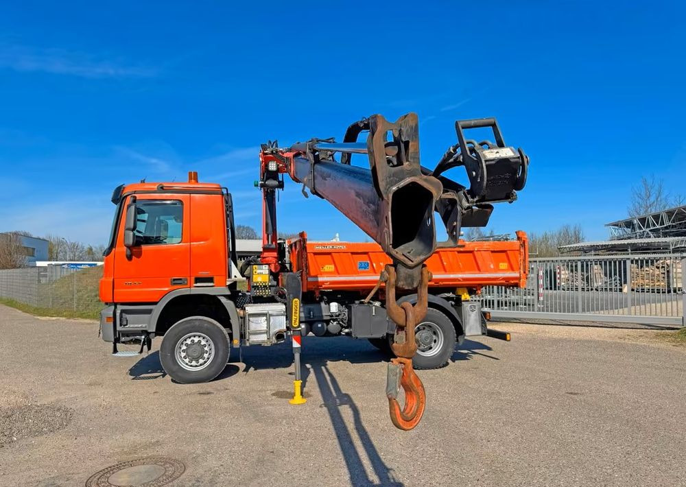 Mercedes-Benz 1844 4x4 | Wywrotka 3-stronna Meiller | Bordmatik | HDS Palfinger PK16001K - Tipper: picture 4 Mercedes-Benz 1844 4x4 | Wywrotka 3-stronna Meiller | Bordmatik | HDS Palfinger PK16001K - Tipper: picture 4