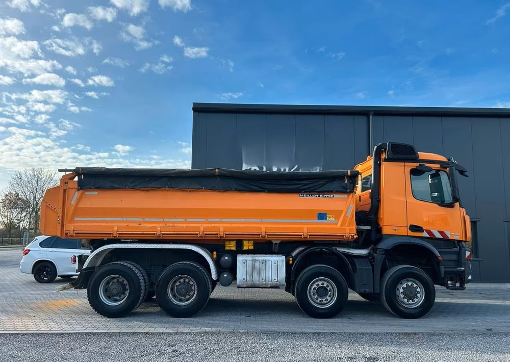 Mercedes-Benz 4145 / 8x6 / Wywrotka trójstronna Meiller Bordmatik manual / Euro 6 / Retarder / 440 000 km! - Tipper: picture 5 Mercedes-Benz 4145 / 8x6 / Wywrotka trójstronna Meiller Bordmatik manual / Euro 6 / Retarder / 440 000 km! - Tipper: picture 5