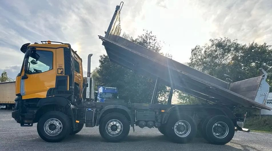 Renault K 440 8x4 • Bordmatik • Klima • Meiller • Euro 6 • 3-stronna wywrotka • 299 000 km - Tipper: picture 3 Renault K 440 8x4 • Bordmatik • Klima • Meiller • Euro 6 • 3-stronna wywrotka • 299 000 km - Tipper: picture 3