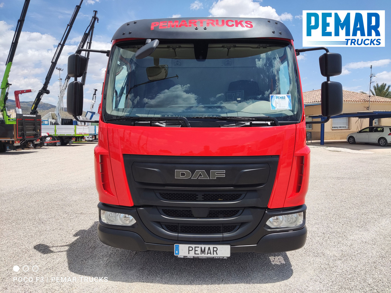 DAF LF 210 GRUA CAJA FIJA - Dropside/ Flatbed truck, Crane truck: picture 3 DAF LF 210 GRUA CAJA FIJA - Dropside/ Flatbed truck, Crane truck: picture 3