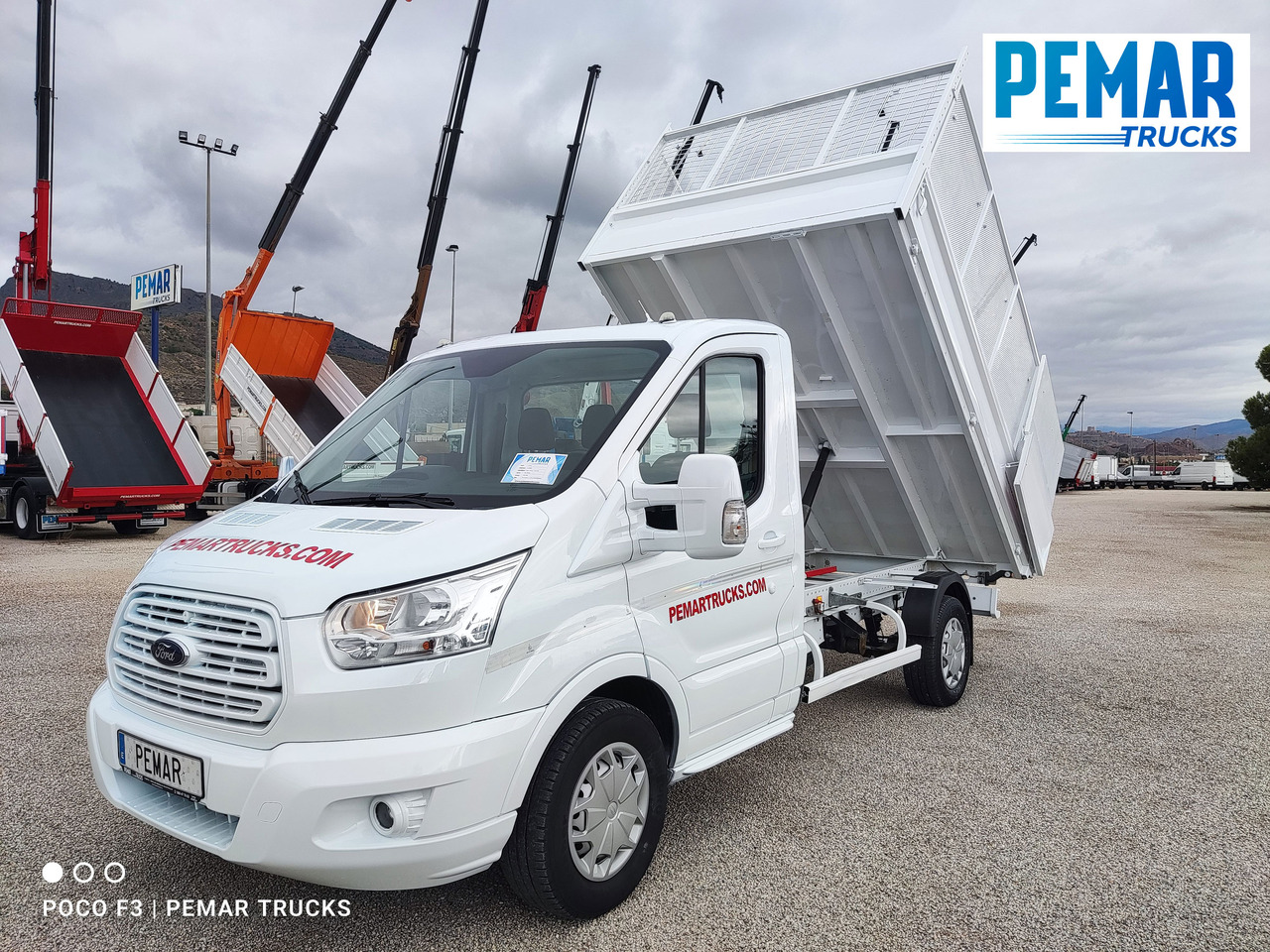 FORD TRANSIT 130 PK BASCULANTE - Tipper van: picture 1 FORD TRANSIT 130 PK BASCULANTE - Tipper van: picture 1