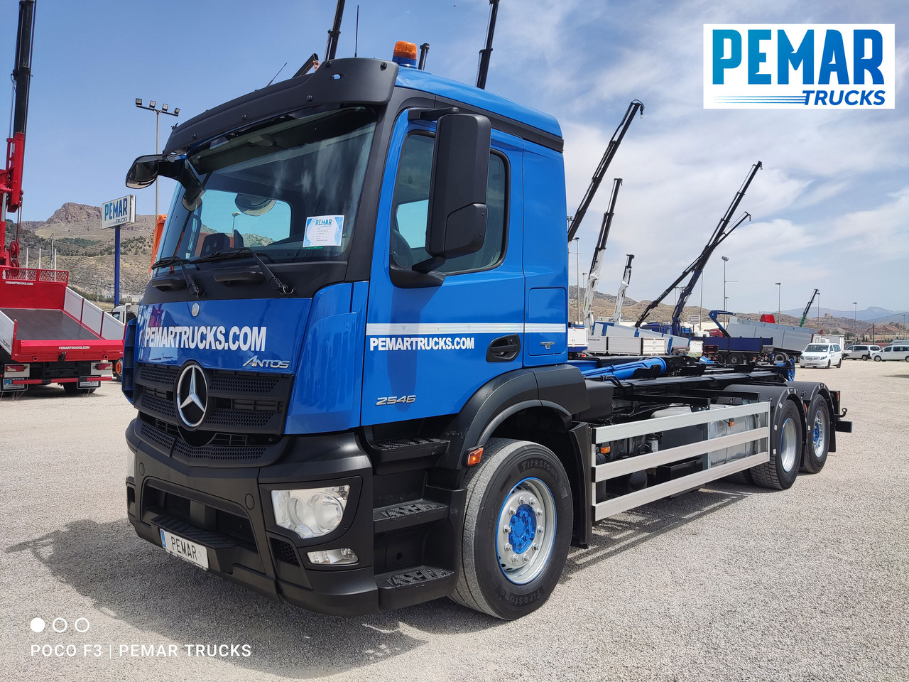 MERCEDES-BENZ ANTOS 2546 6X2 MULTILIFT - Container transporter/ Swap body truck: picture 2 MERCEDES-BENZ ANTOS 2546 6X2 MULTILIFT - Container transporter/ Swap body truck: picture 2