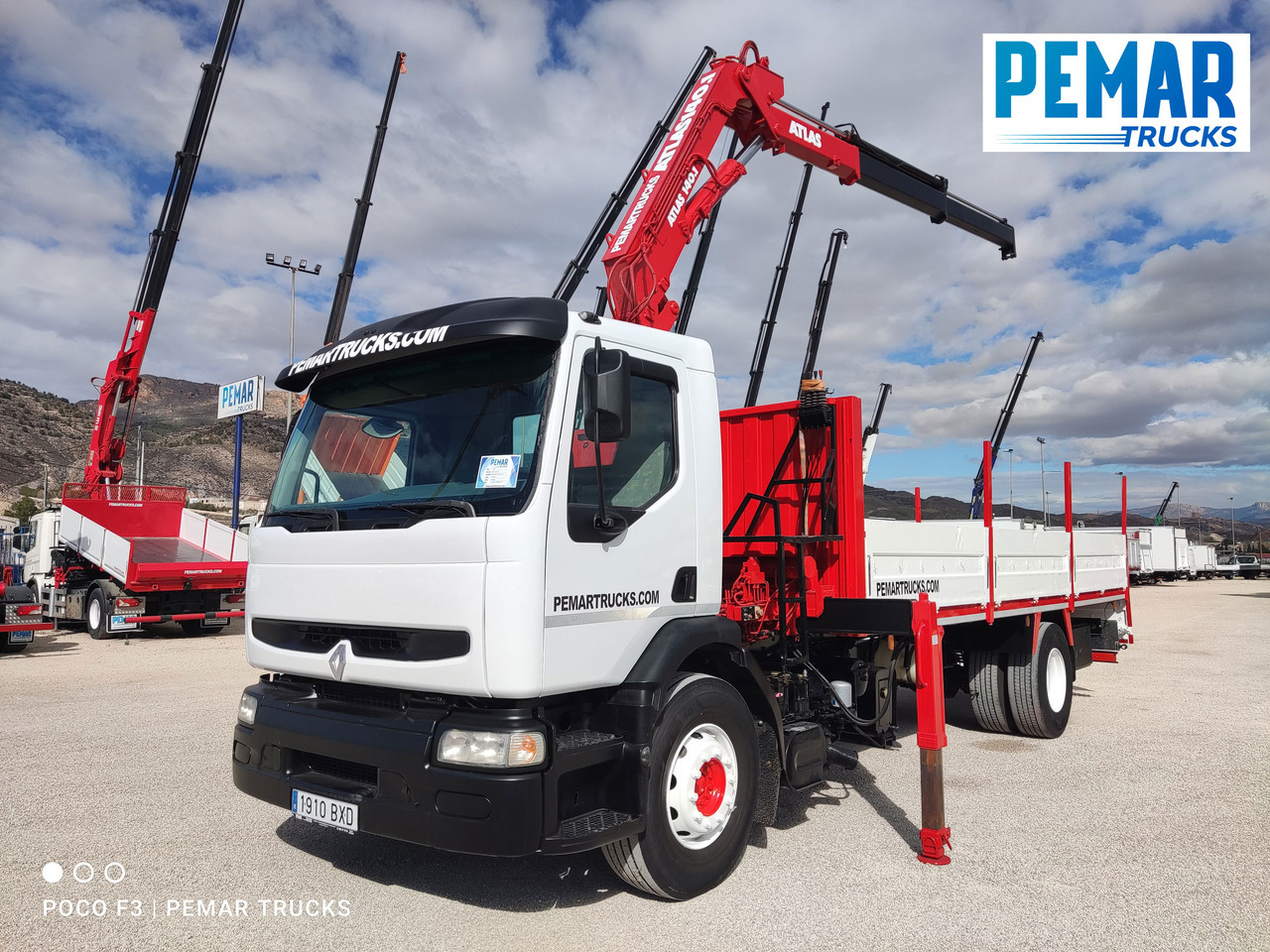 RENAULT PREMIUM 270 DCI GRUA CAJA FIJA - Crane truck: picture 1 RENAULT PREMIUM 270 DCI GRUA CAJA FIJA - Crane truck: picture 1