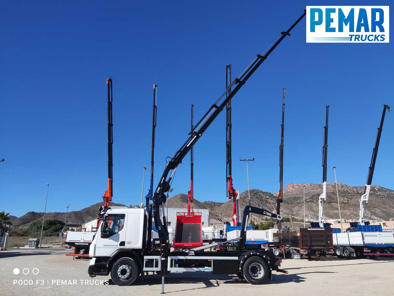 VOLVO FE 280 GRUA MULTILIFT 18T EURO 6 - Tipper, Crane truck: picture 5 VOLVO FE 280 GRUA MULTILIFT 18T EURO 6 - Tipper, Crane truck: picture 5