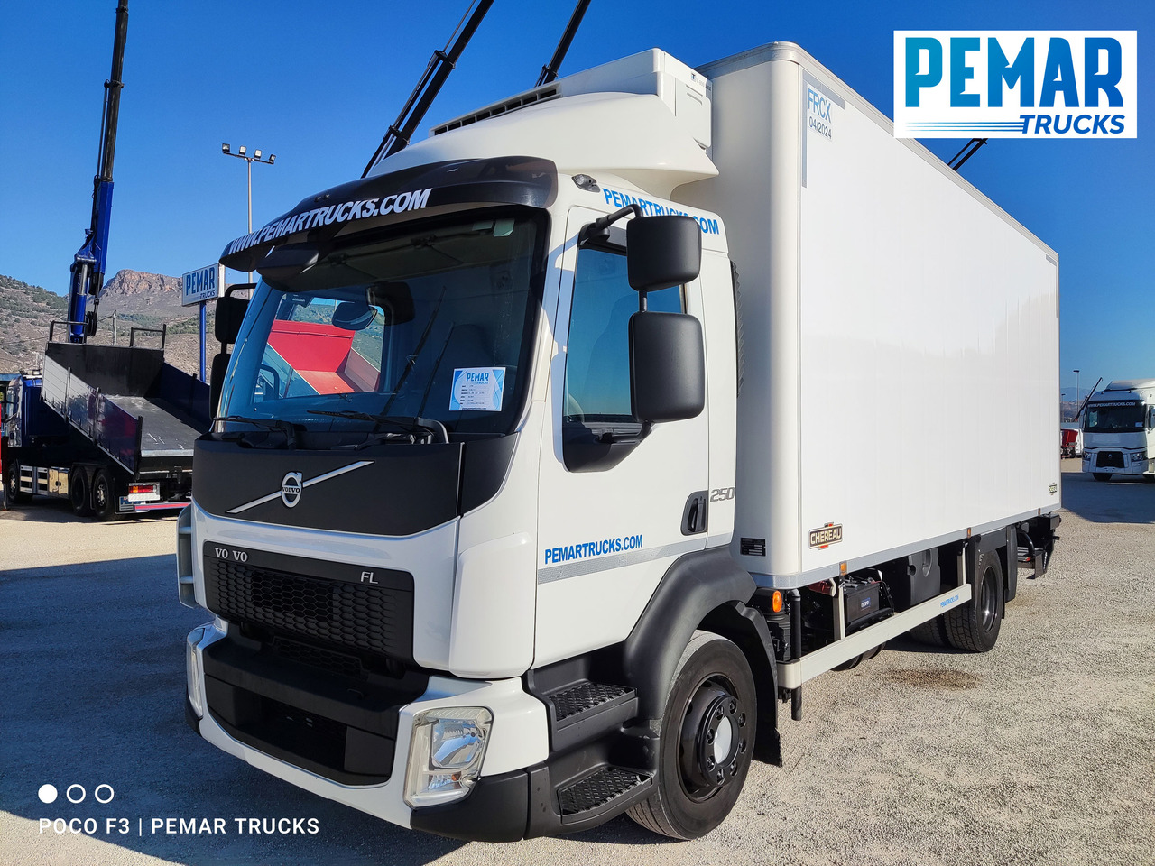 VOLVO FL 250 FRIGORIFICO 12T EURO 6 - Refrigerator truck: picture 1 VOLVO FL 250 FRIGORIFICO 12T EURO 6 - Refrigerator truck: picture 1