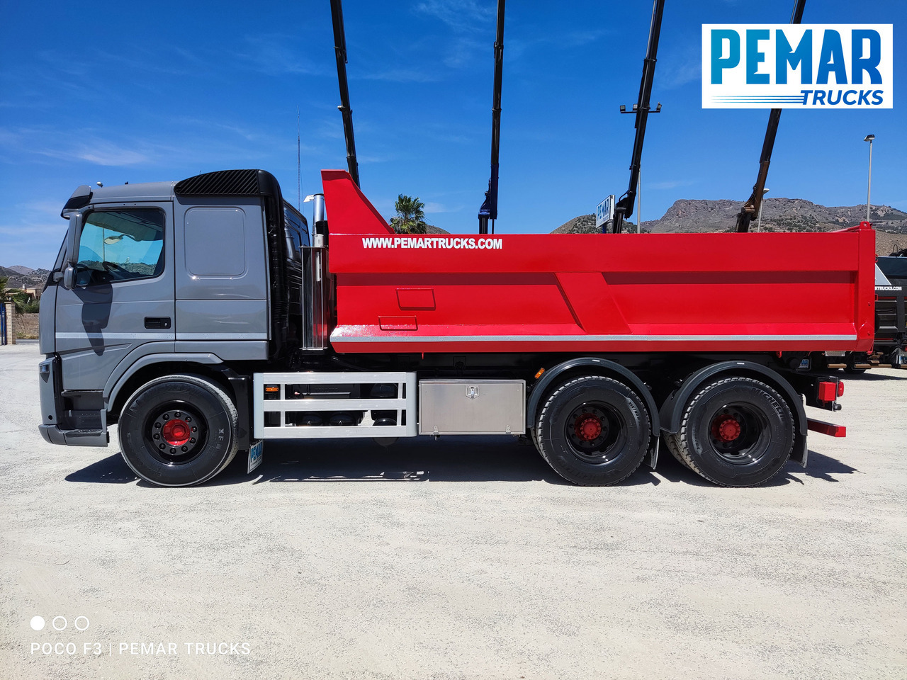 Tipper VOLVO FM 440 6X4 DUMPER / BASCULANTE: picture 9