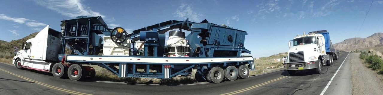 Kinglink KL3S1848C100 portable cone crushing plant - Screener: picture 4 Kinglink KL3S1848C100 portable cone crushing plant - Screener: picture 4