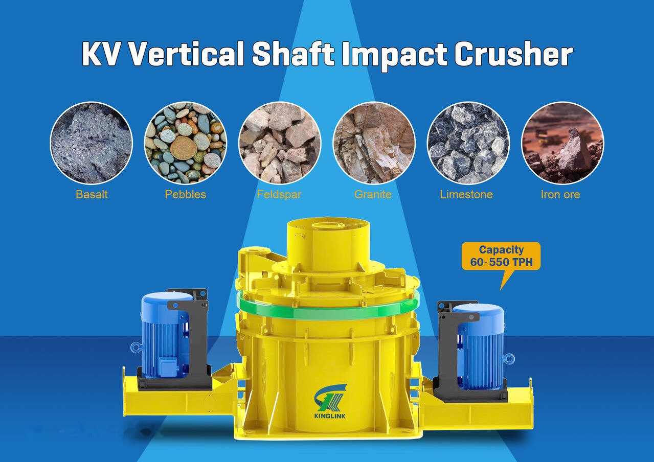 Kinglink KV85 Vertical Shaft Impact (VSI) Crusher - Crusher: picture 1 Kinglink KV85 Vertical Shaft Impact (VSI) Crusher - Crusher: picture 1