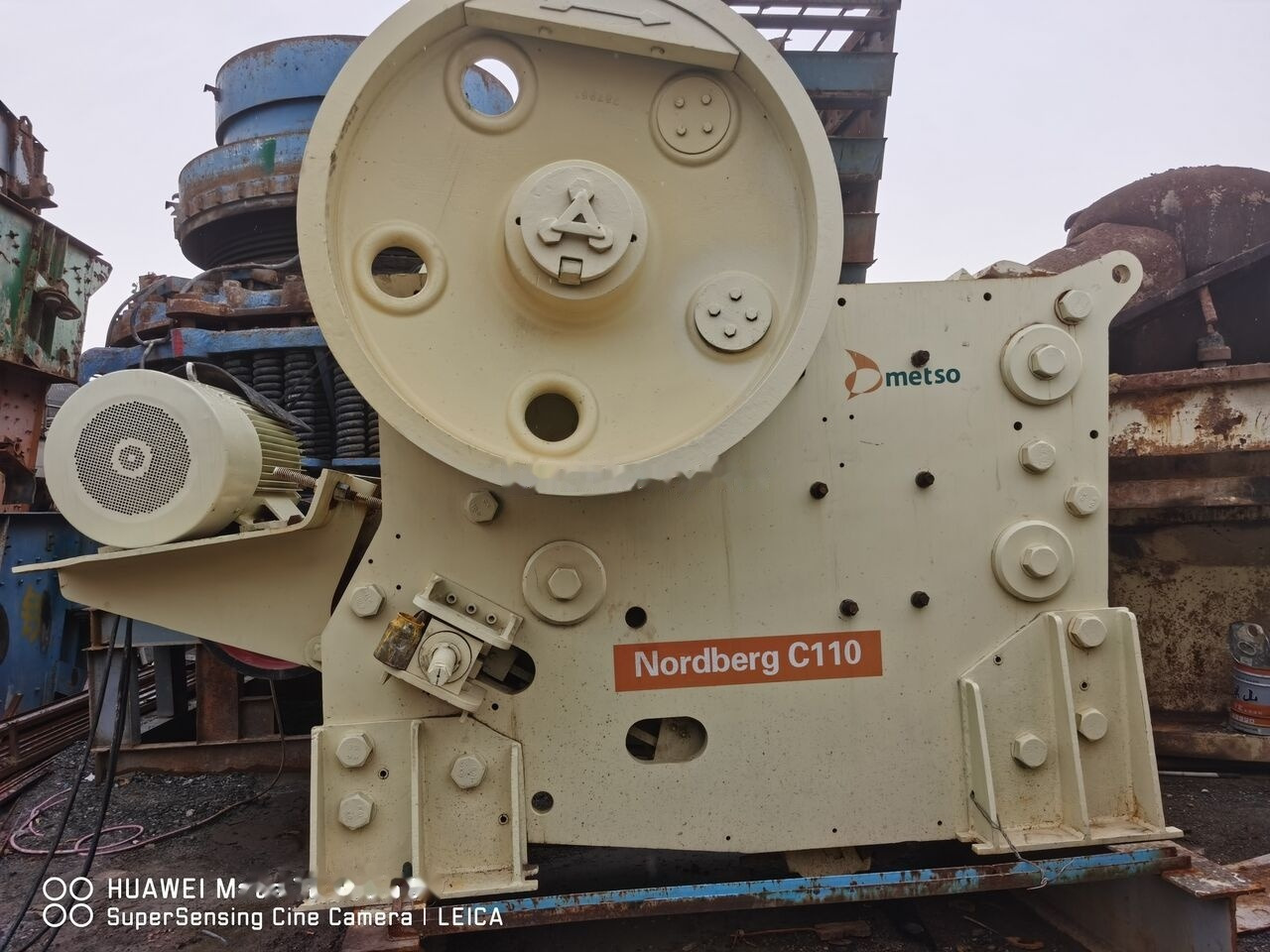 Nordberg Metso Original C110 Jaw Crusher - Jaw crusher: picture 4 Nordberg Metso Original C110 Jaw Crusher - Jaw crusher: picture 4