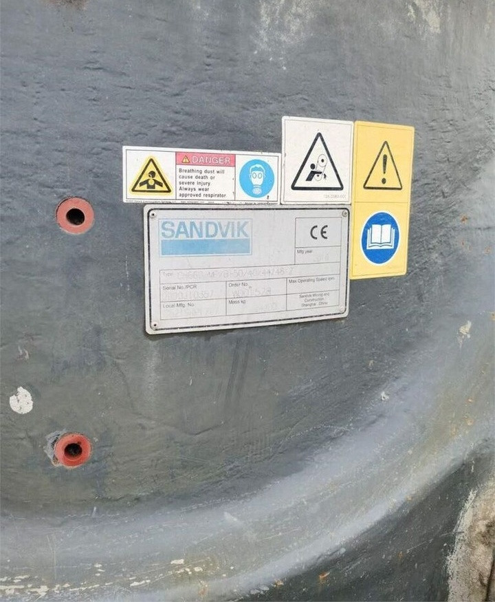 Sandvik CH660 - Cone crusher: picture 2 Sandvik CH660 - Cone crusher: picture 2