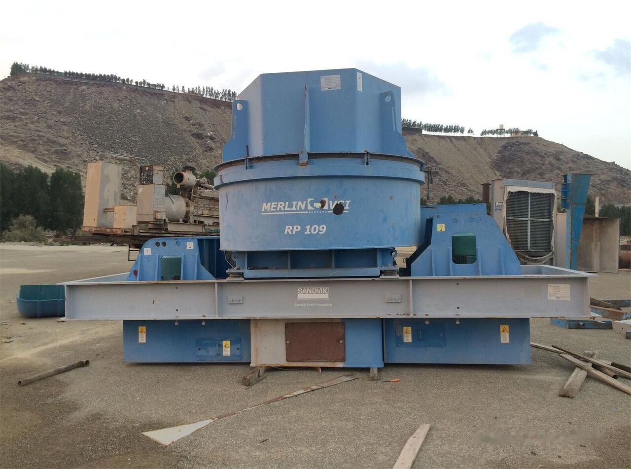 Sandvik RP109 VSI Crushing Equipment - Jaw crusher: picture 3 Sandvik RP109 VSI Crushing Equipment - Jaw crusher: picture 3