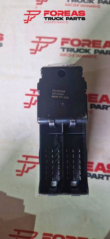 MAN TGA WINDOW CONTROLLER - DRIVER - Window and parts for Truck: picture 3 MAN TGA WINDOW CONTROLLER - DRIVER - Window and parts for Truck: picture 3