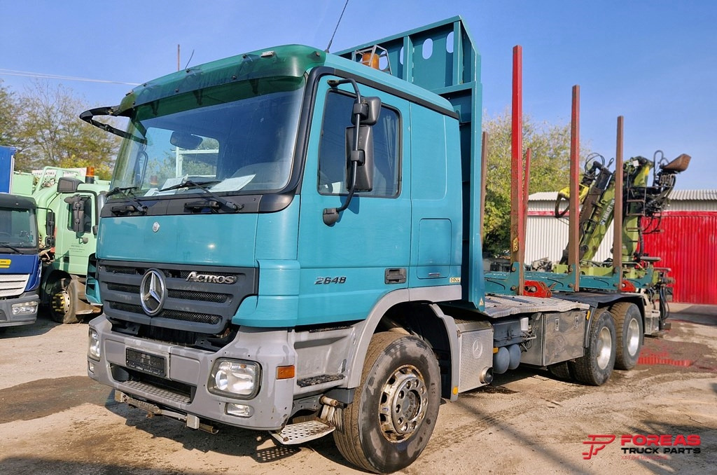 MERCEDES-BENZ ACTROS 2648 6x4 - Logging truck, Crane truck: picture 3 MERCEDES-BENZ ACTROS 2648 6x4 - Logging truck, Crane truck: picture 3