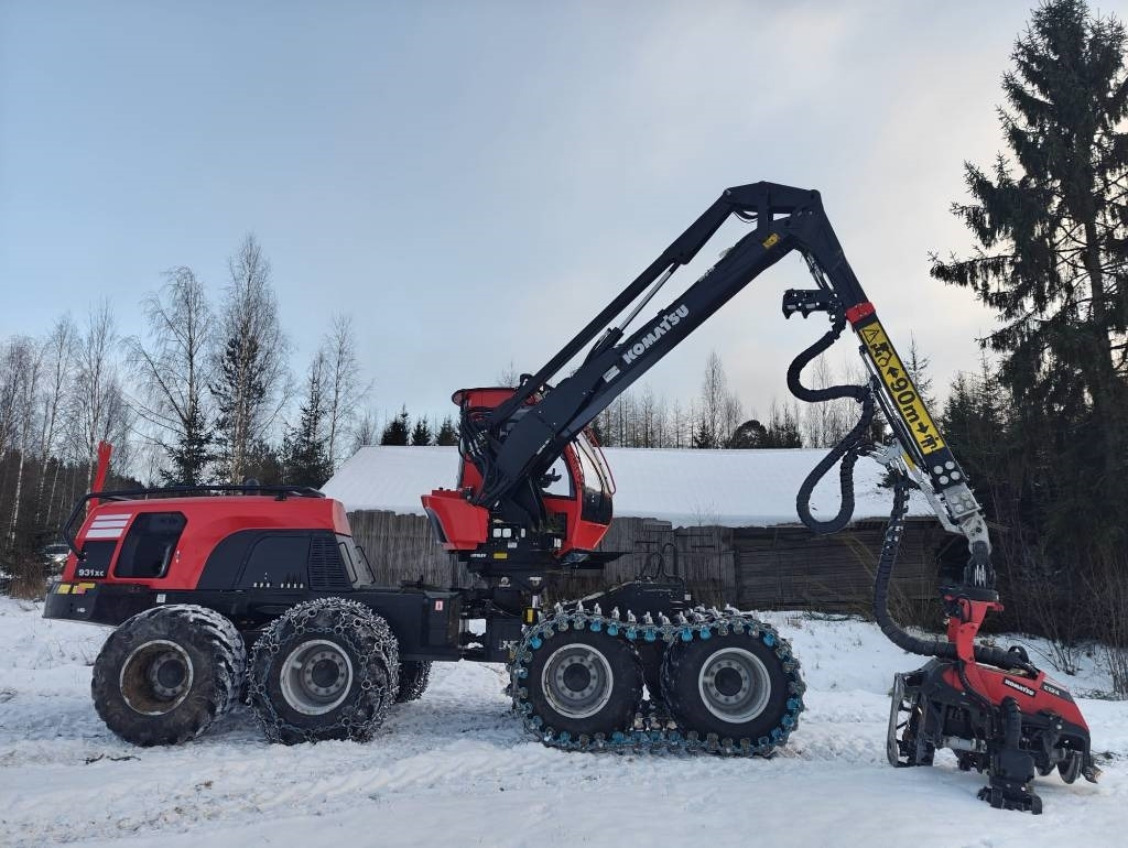 Forestry harvester Komatsu 931 XC: picture 6