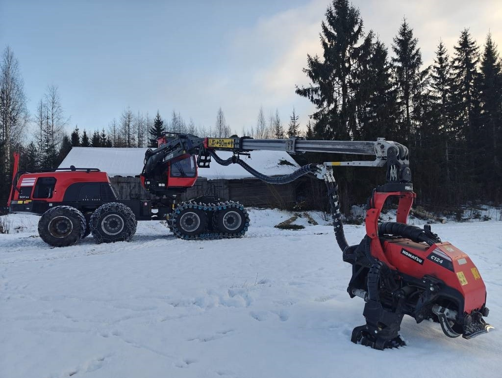 Forestry harvester Komatsu 931 XC: picture 12