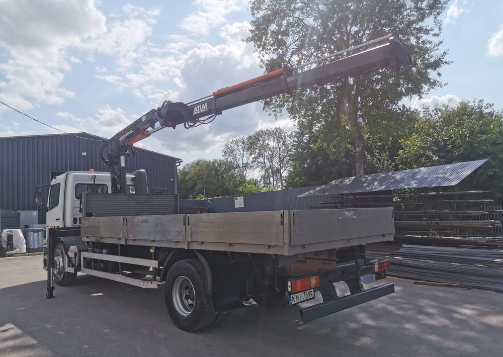 Mercedes-Benz Atego 1823 żuraw HDS Atlas 105.2 koła 315/80R22,5 - Dropside/ Flatbed truck, Crane truck: picture 5 Mercedes-Benz Atego 1823 żuraw HDS Atlas 105.2 koła 315/80R22,5 - Dropside/ Flatbed truck, Crane truck: picture 5