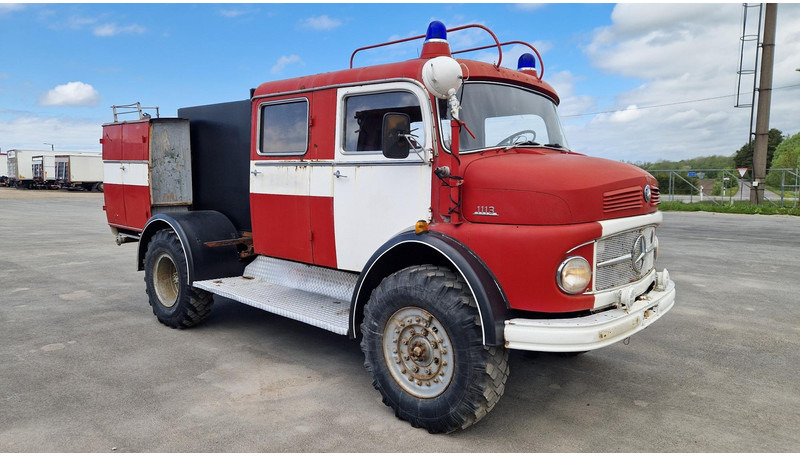 Mercedes-Benz 1113 4X4 new tank - Fire truck: picture 2 Mercedes-Benz 1113 4X4 new tank - Fire truck: picture 2