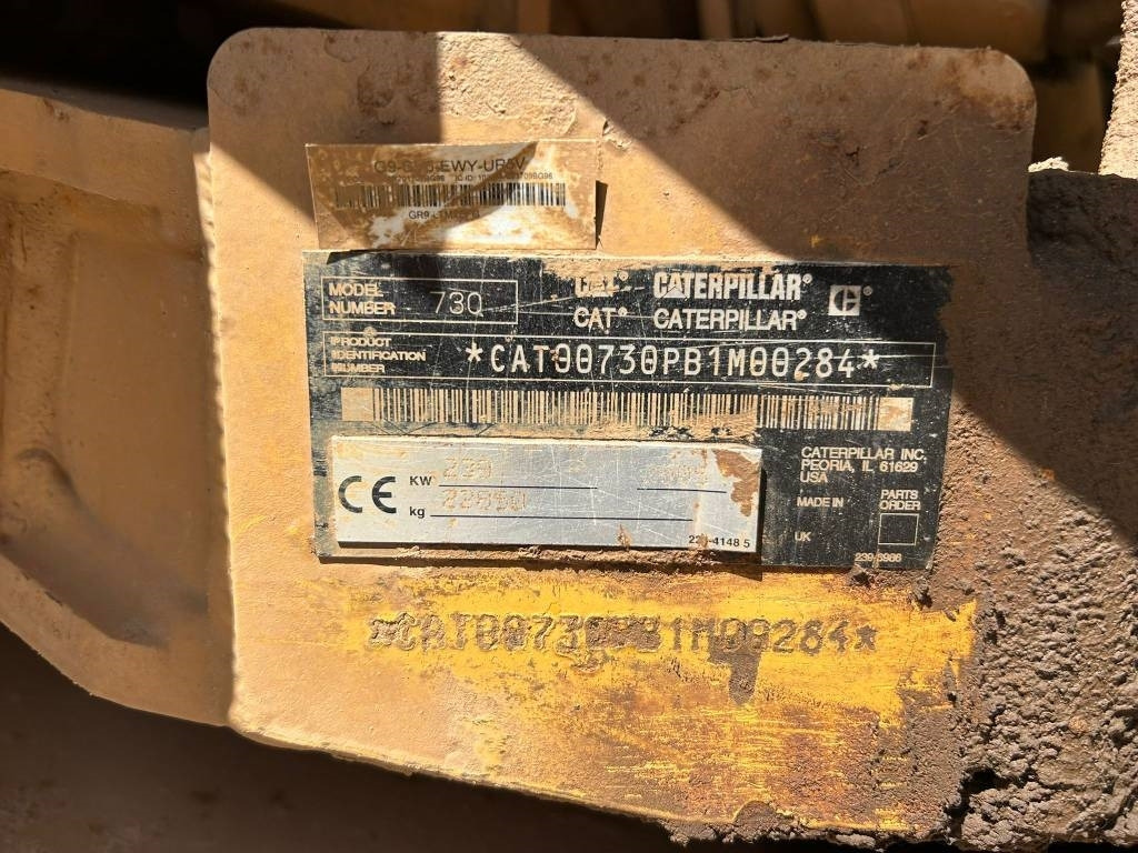 CAT 730 (Under Preparation) - Articulated dumper: picture 2 CAT 730 (Under Preparation) - Articulated dumper: picture 2