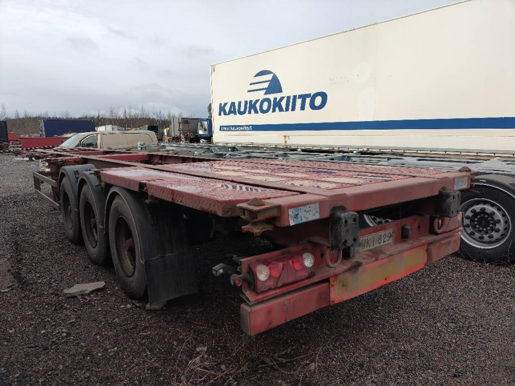 Närko Suora konttiraami, purkutaso - Container transporter/ Swap body semi-trailer: picture 1 Närko Suora konttiraami, purkutaso - Container transporter/ Swap body semi-trailer: picture 1