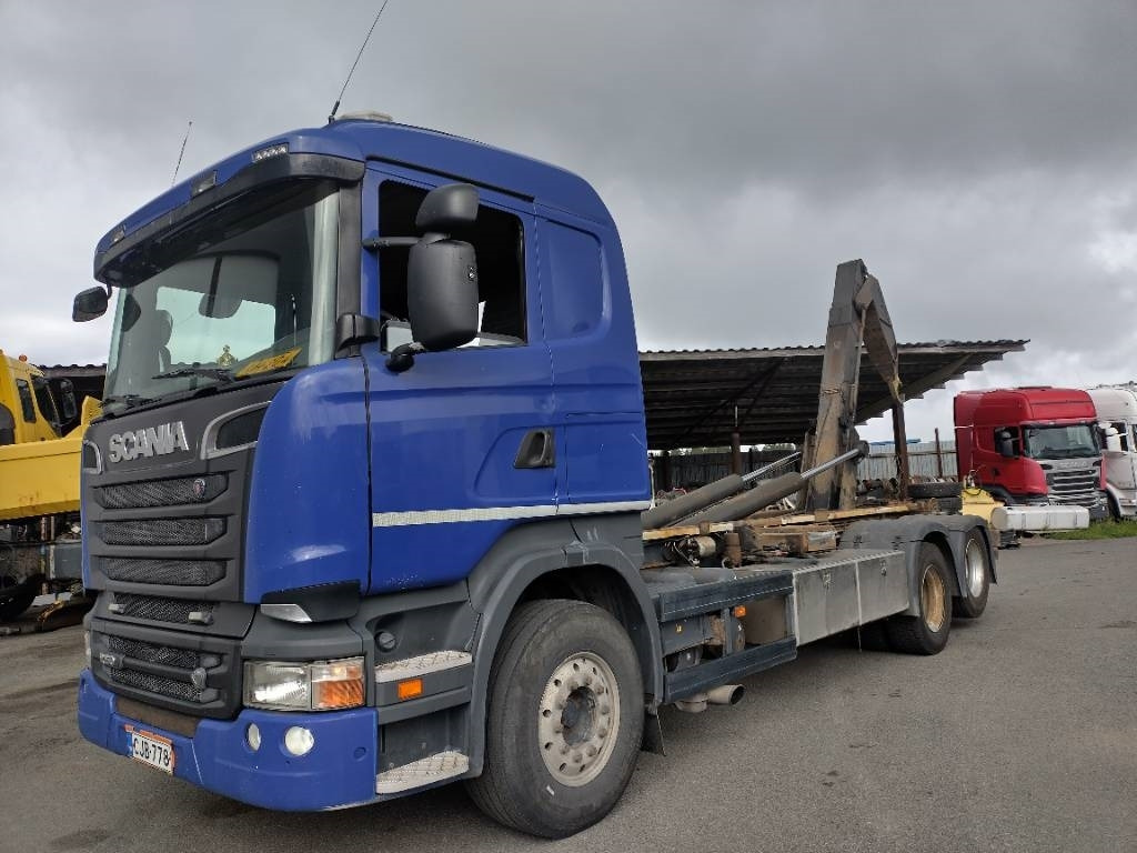 Scania R500 6x2 Tam koukkulaite, rautajouset,manuaali - Hook lift truck: picture 2 Scania R500 6x2 Tam koukkulaite, rautajouset,manuaali - Hook lift truck: picture 2