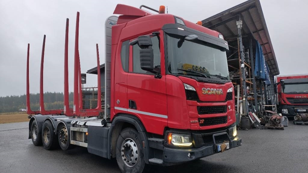 Scania XT650 8x4 puuvarustus,rautajouset - Logging truck: picture 4 Scania XT650 8x4 puuvarustus,rautajouset - Logging truck: picture 4