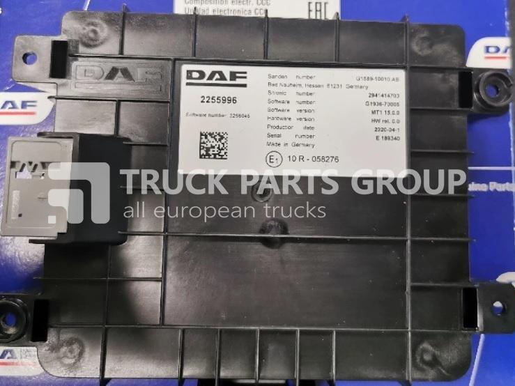 DAF XF, CF, EURO 6, EURO6 emission CCC control unit, 2130615, 2255996, 2130615, 2136323, 2154630, MX-11 / MX-13, climate control unit, AC control - ECU for Truck: picture 1 DAF XF, CF, EURO 6, EURO6 emission CCC control unit, 2130615, 2255996, 2130615, 2136323, 2154630, MX-11 / MX-13, climate control unit, AC control - ECU for Truck: picture 1