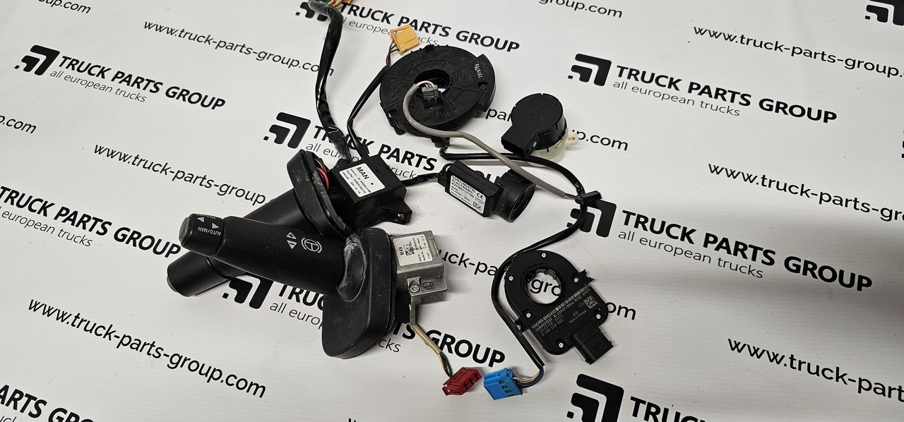 MAN MAN TGX / TGS EURO6 steering controllers set, driving position buttons, steering column switch, steering stalk 81255016035, 81464306026, 81258056006, 81255090159, 81255090188, 81259370064, 81258056005 - Spare parts for Truck: picture 1 MAN MAN TGX / TGS EURO6 steering controllers set, driving position buttons, steering column switch, steering stalk 81255016035, 81464306026, 81258056006, 81255090159, 81255090188, 81259370064, 81258056005 - Spare parts for Truck: picture 1