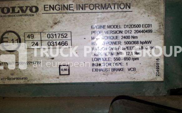 VOLVO FH12 D12D engine control unit, ECU, EDC, D control unit - ECU for Truck: picture 2 VOLVO FH12 D12D engine control unit, ECU, EDC, D control unit - ECU for Truck: picture 2