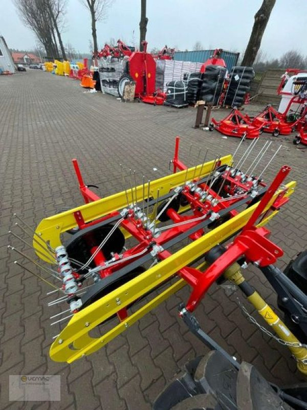 Vemac Mini Bandheuwender 150-180 Profi Wender Heuwender Schwader NEU - Tedder/ Rake: picture 5 Vemac Mini Bandheuwender 150-180 Profi Wender Heuwender Schwader NEU - Tedder/ Rake: picture 5