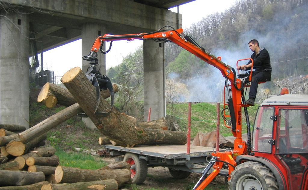 Gru- caricatore forestale PAS350 - Loader crane for Forestry equipment: picture 4 Gru- caricatore forestale PAS350 - Loader crane for Forestry equipment: picture 4