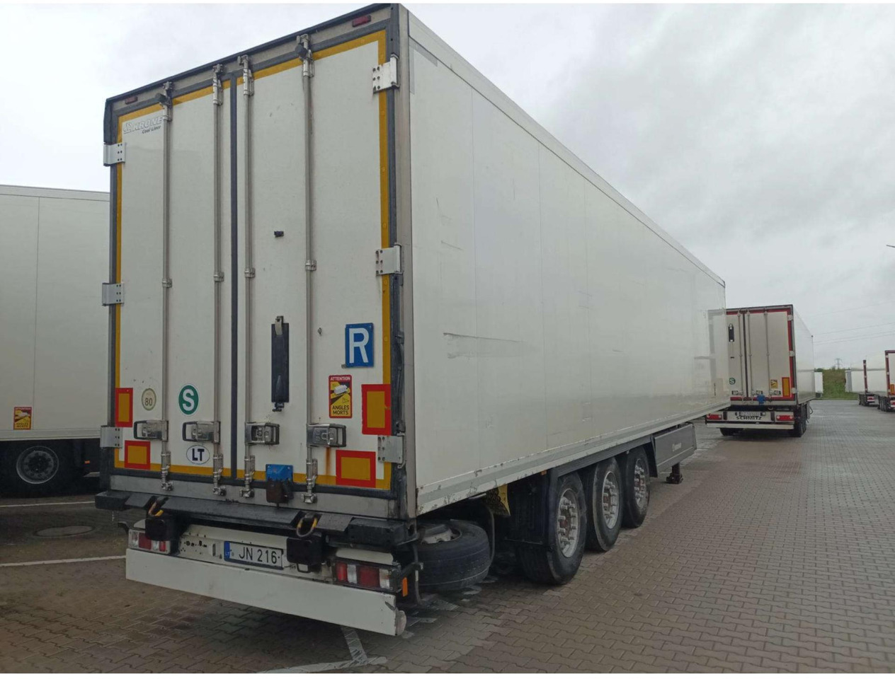 2018 Krone SDR Double Deck Cool Liner FP60 ThermoKing SLXi 300 Lifting Axle - Refrigerator semi-trailer: picture 3 2018 Krone SDR Double Deck Cool Liner FP60 ThermoKing SLXi 300 Lifting Axle - Refrigerator semi-trailer: picture 3