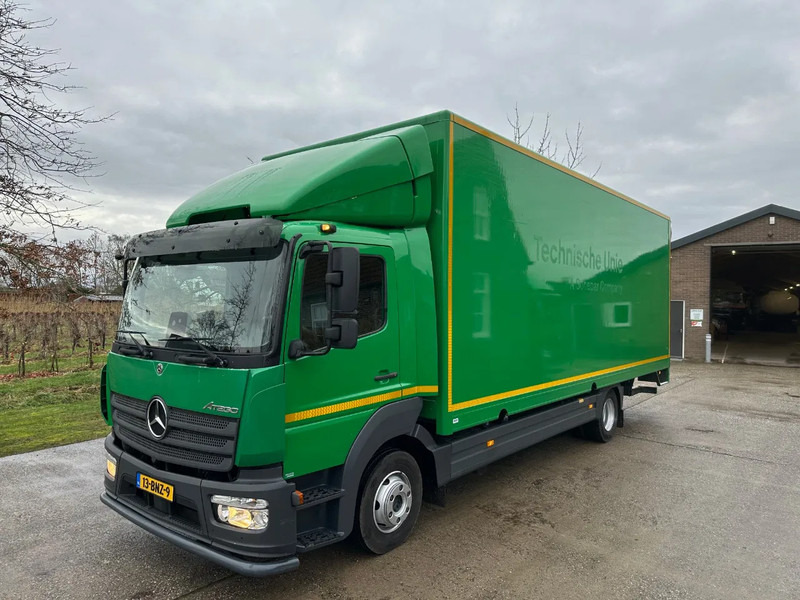 Mercedes-Benz Atego 1018 / NL TRUCK / 10T / NEW TACHO / BOX+LIFT+SIDE DOOR / AIRCO - Box truck: picture 1 Mercedes-Benz Atego 1018 / NL TRUCK / 10T / NEW TACHO / BOX+LIFT+SIDE DOOR / AIRCO - Box truck: picture 1