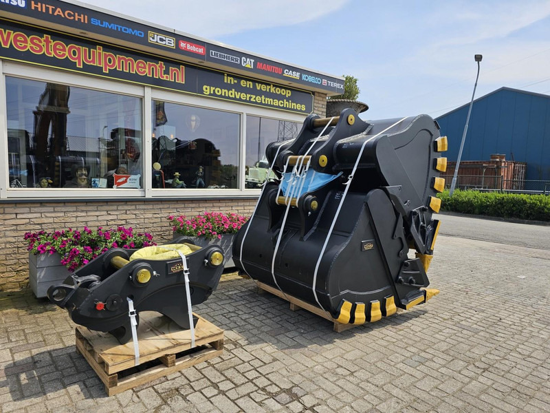 West CAT 336 Tandenbak - Bucket for Excavator: picture 2 West CAT 336 Tandenbak - Bucket for Excavator: picture 2