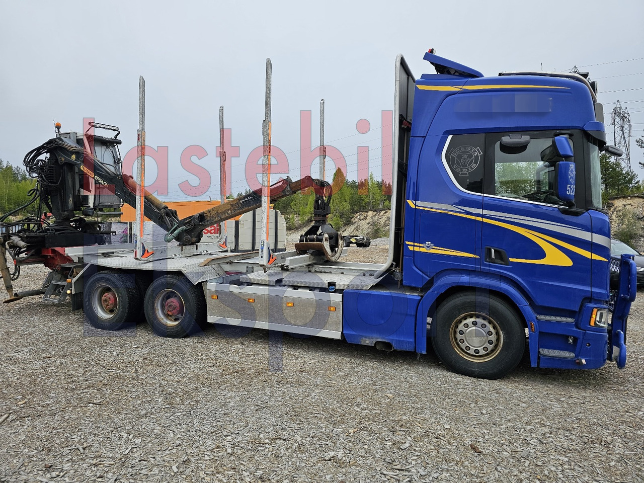 Scania R650 - Logging truck, Crane truck: picture 1 Scania R650 - Logging truck, Crane truck: picture 1