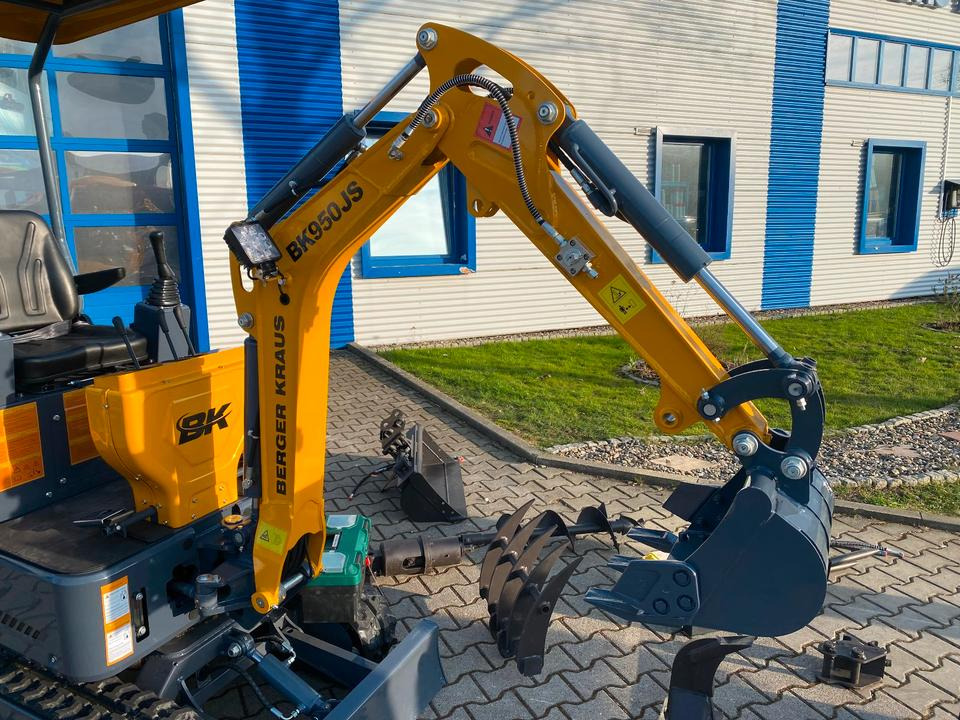 Mini excavator Minibagger BK950JS + Zubehör *INKL.19% MWST*BERGER KRAUS*JOYSTICK*SOFORT!*: picture 10