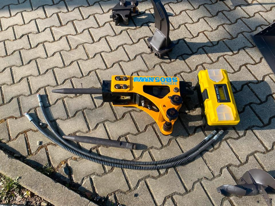 Mini excavator, Trailer Minibagger BK950KS + Anhänger + Zubehör *INKL.19% MWST*BERGER KRAUS*KABINE*SOFORT!*: picture 16