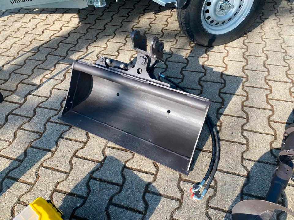 Mini excavator, Trailer Minibagger BK950KS + Anhänger + Zubehör *INKL.19% MWST*BERGER KRAUS*KABINE*SOFORT!*: picture 15
