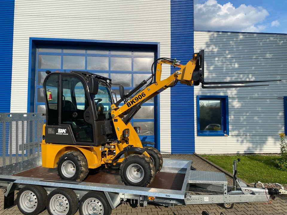Radlader/Hoflader BK906 Kabine inkl. Tieflader und Gabel/Schaufelpaket *INKL.19% MWST*BERGER KRAUS*PERKINS*SOFORT!* - Compact loader: picture 4 Radlader/Hoflader BK906 Kabine inkl. Tieflader und Gabel/Schaufelpaket *INKL.19% MWST*BERGER KRAUS*PERKINS*SOFORT!* - Compact loader: picture 4
